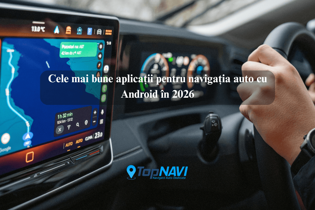 Cele mai bune aplicații pentru navigația auto cu Android în 2026