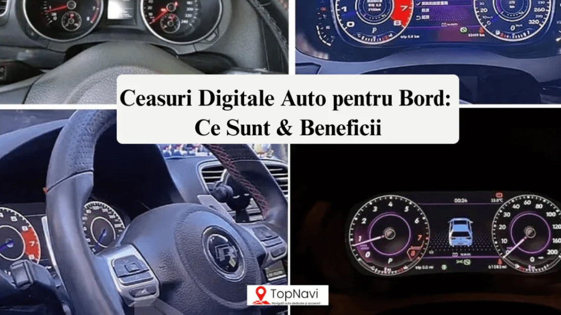 Ceasuri Digitale Auto pentru Bord: Ce Sunt & Beneficii