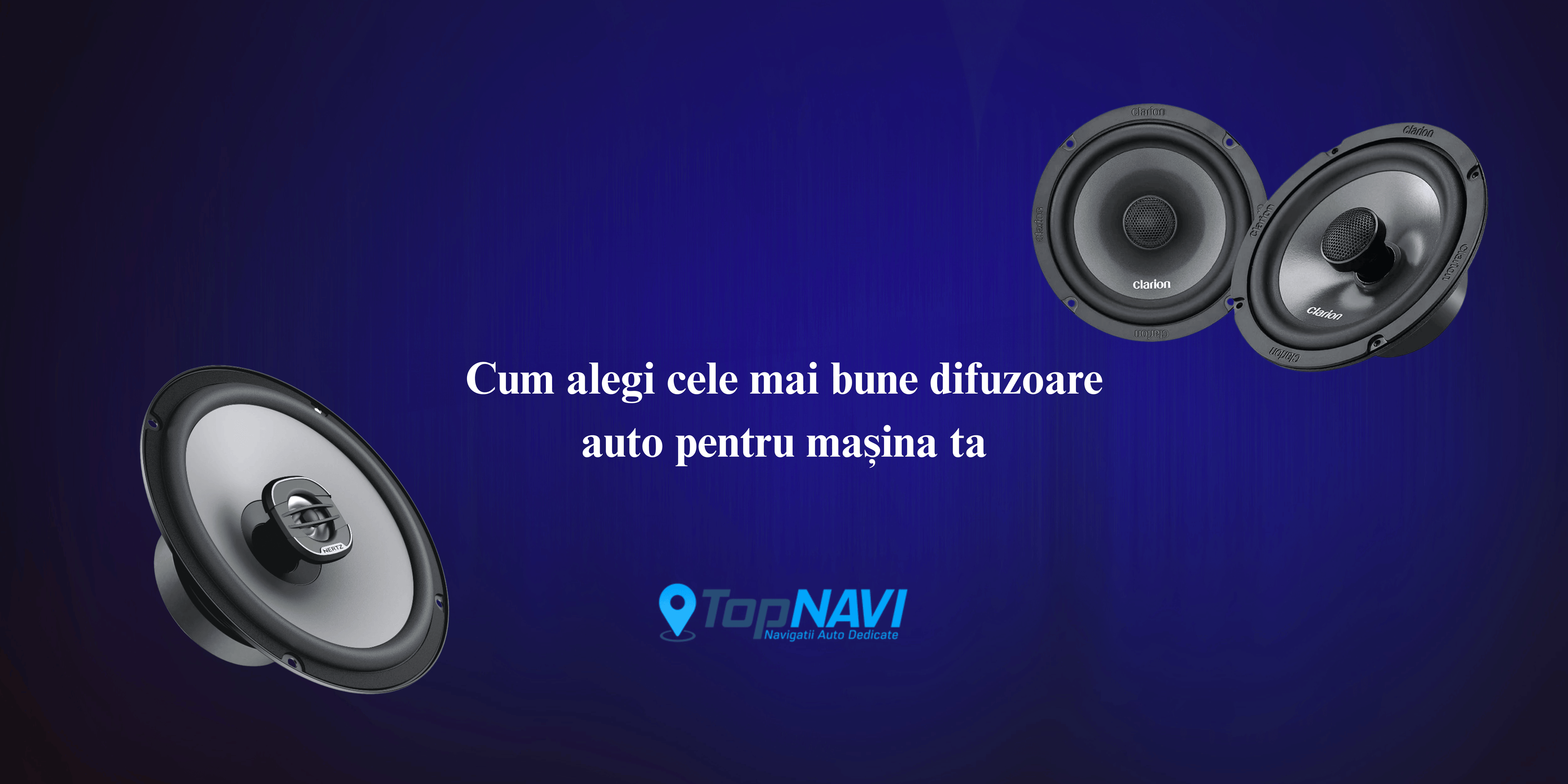 Cum alegi cele mai bune difuzoare auto pentru mașina ta