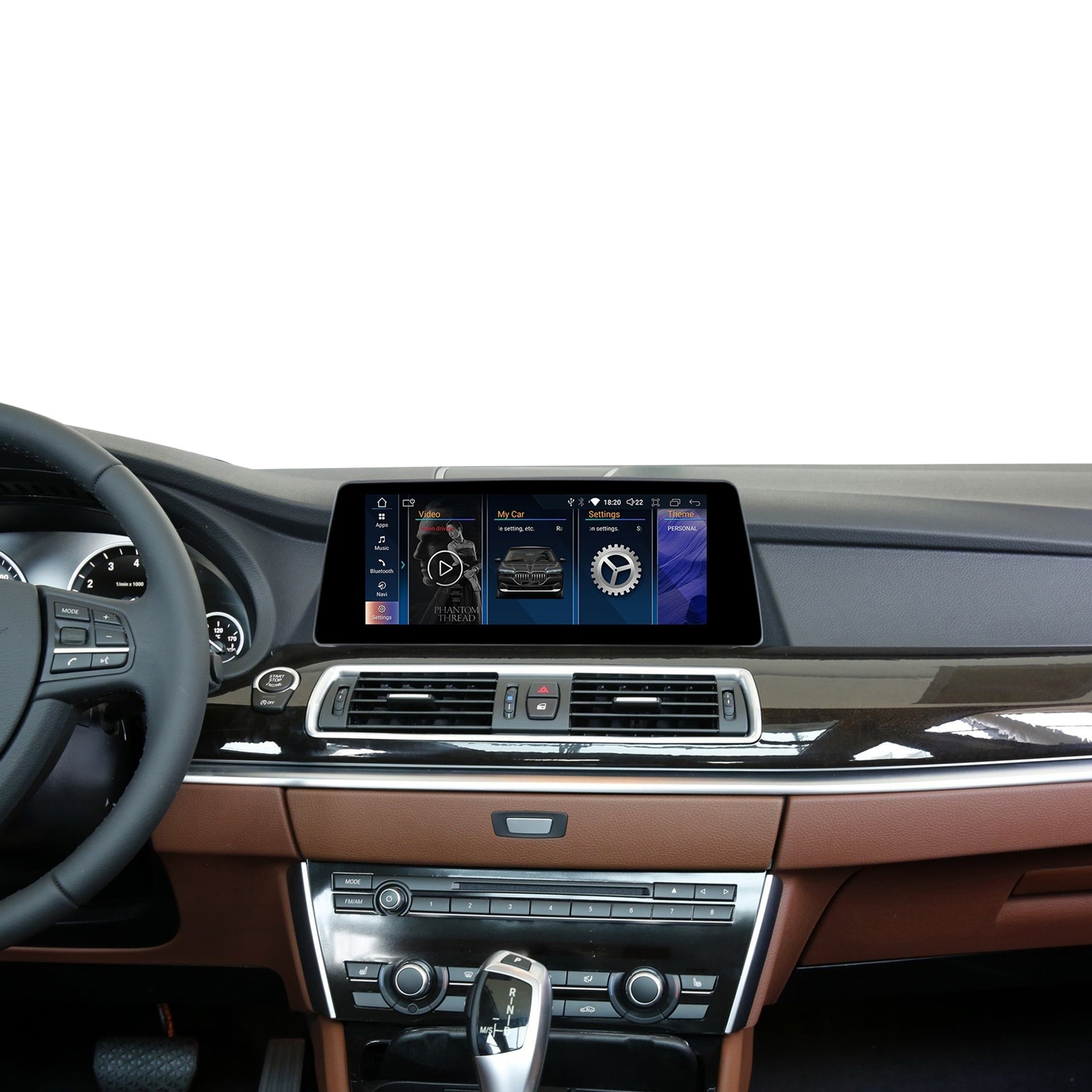 Navigatie BMW Seria 5 GT F07 (2009-2017), Android, Carplay / Android Auto