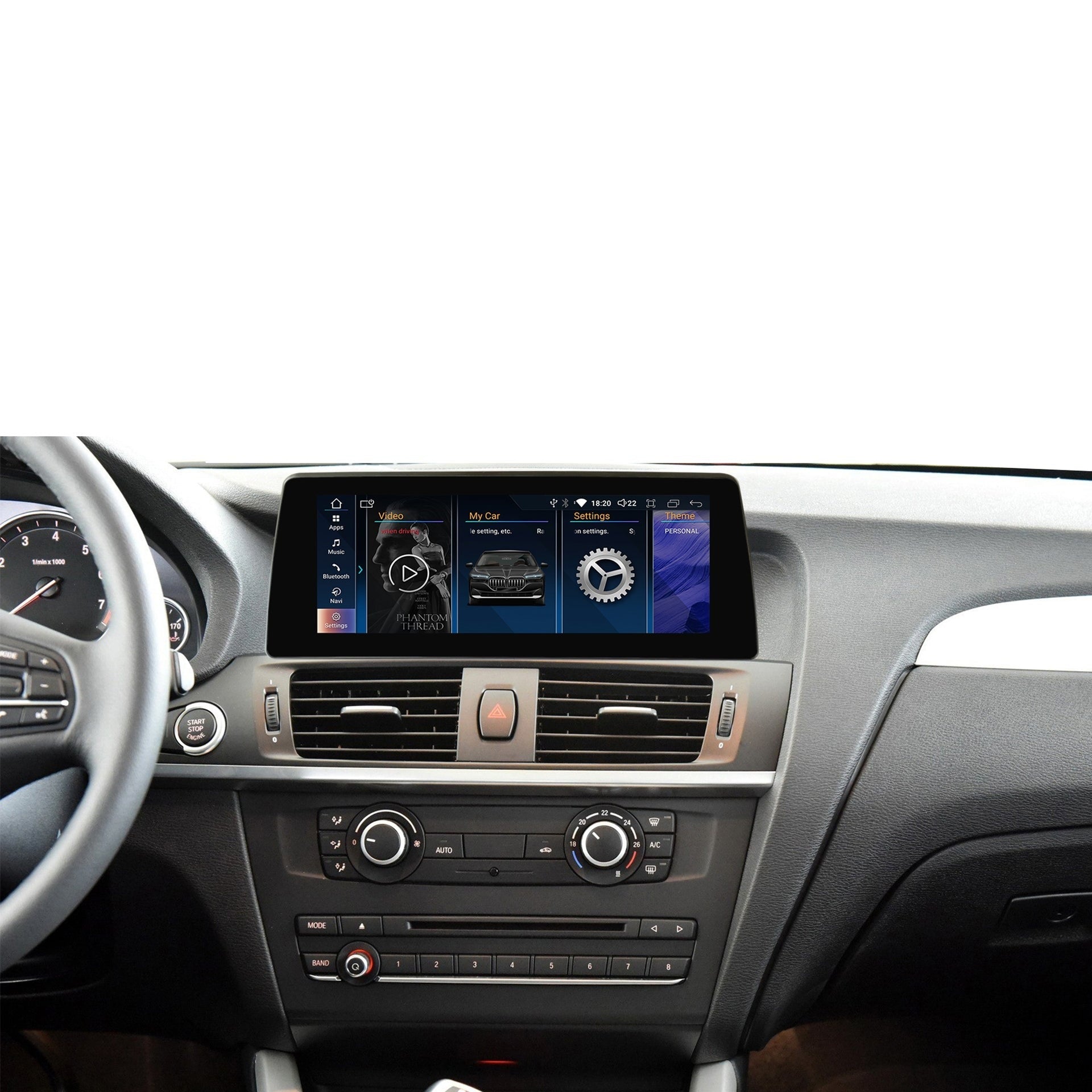 Navigatie BMW X3 F25 (2010-2018), Android, Carplay / Android Auto