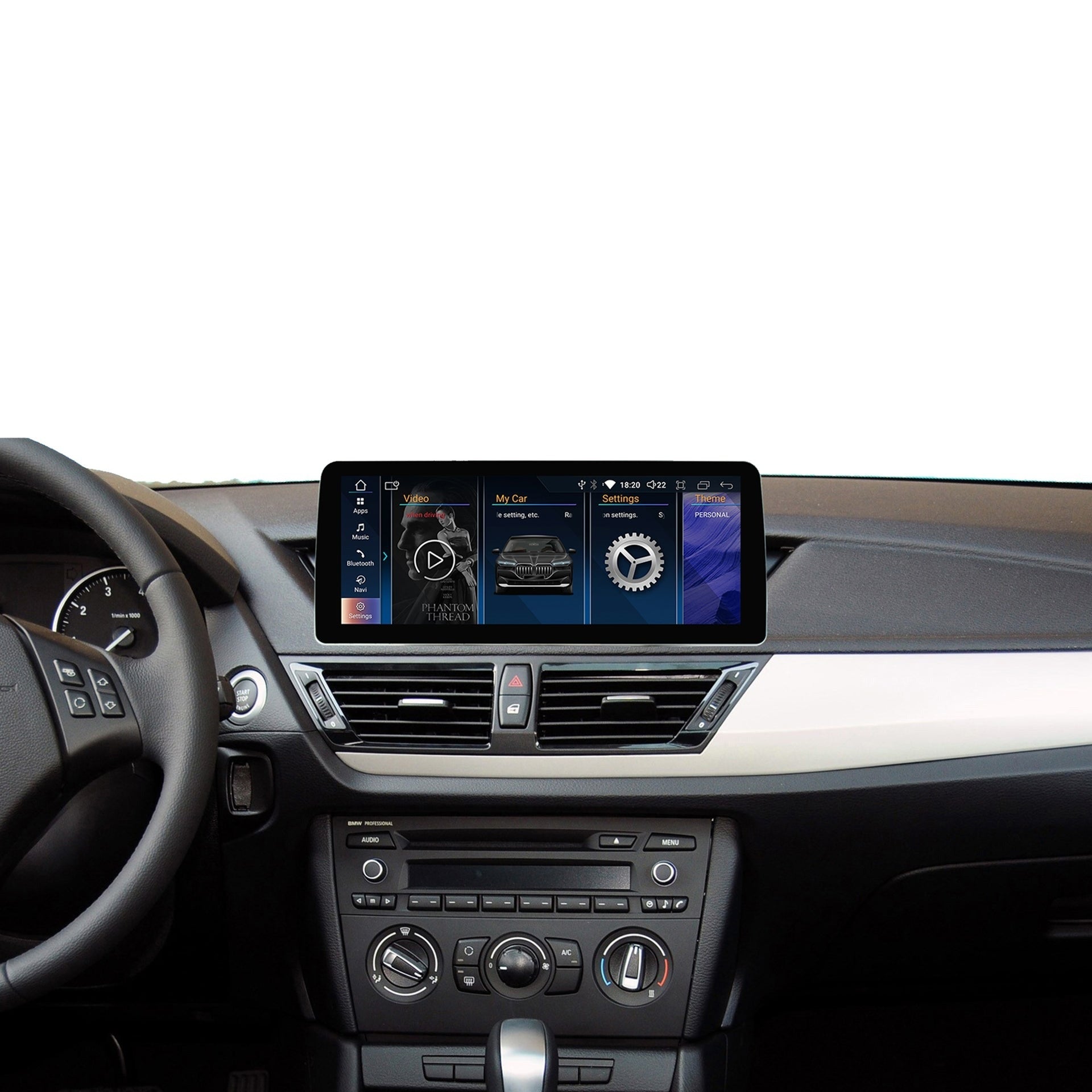 Navigatie Bmw X1 E84 (2009-2015), Android, Carplay / Android auto