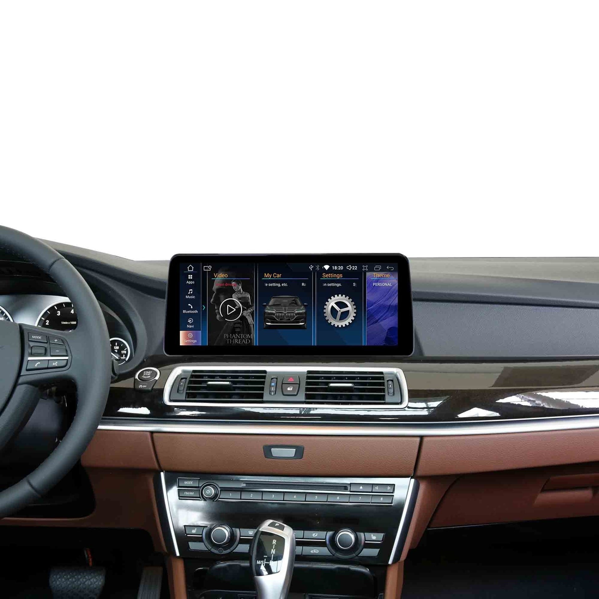 Navigatie BMW Seria 5 GT F07 (2009-2017), Android, Carplay / Android Auto
