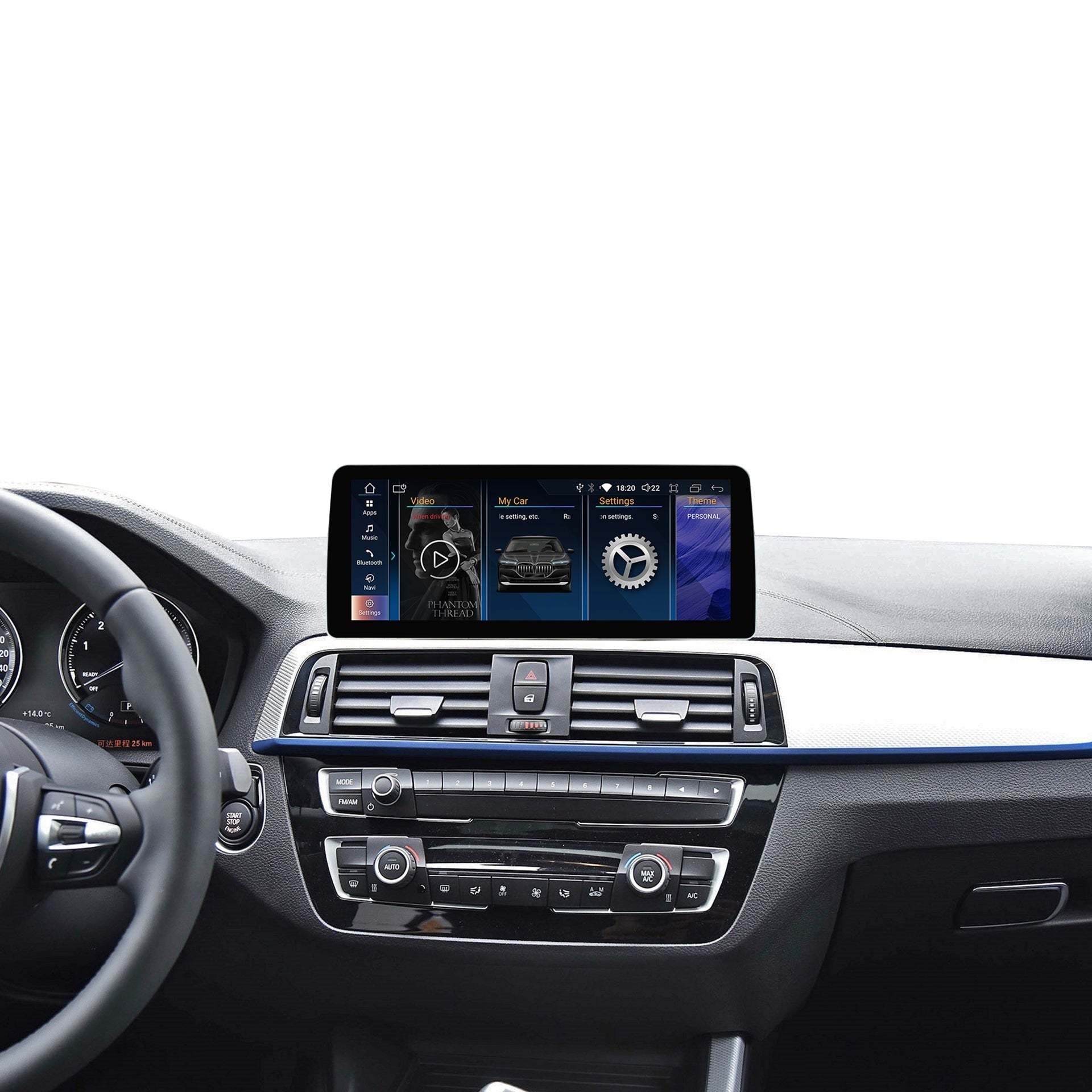 Navigatie Bmw Seria 1 F20 F21 (2011-2019), Android, Carplay / Android Auto
