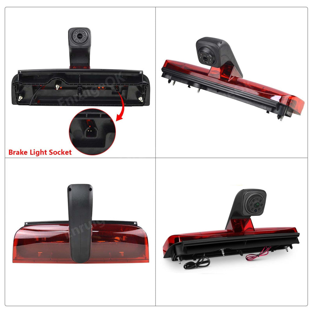 Camera marsarier Ford Transit Connect, lampă frână, Night Vision