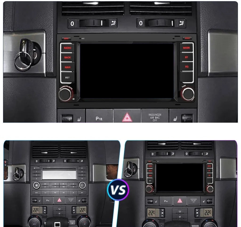 Navigatie VW Touareg 7l (2002-2010) Ecran 7 inch, 4GB RAM 64GB