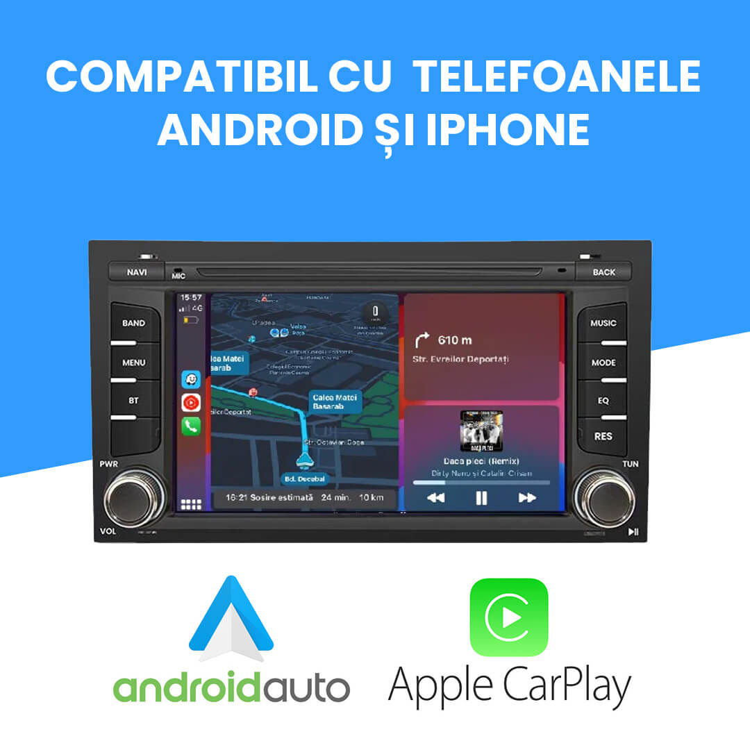 Navigatie Audi A4 (2002-2008), android.