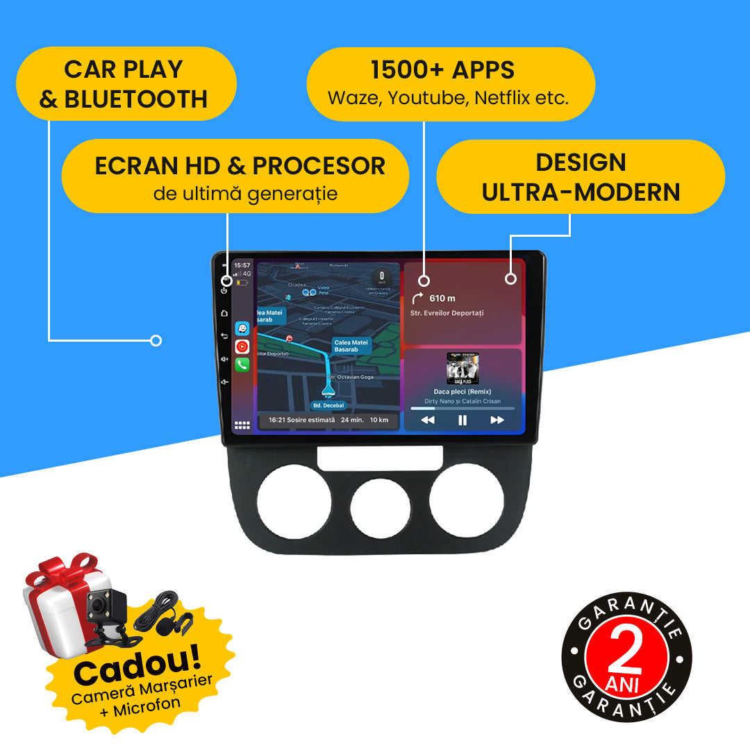 Navigatie Volkswagen Golf 5(2004-2009), Android.