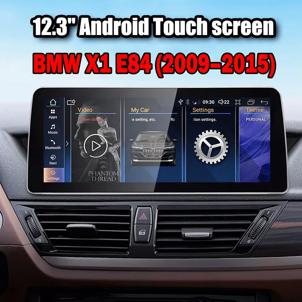 Navigatie Bmw X1 E84 (2009-2015), Android, 8GB 256GB, ecran 12.3 inch, sistem CIC