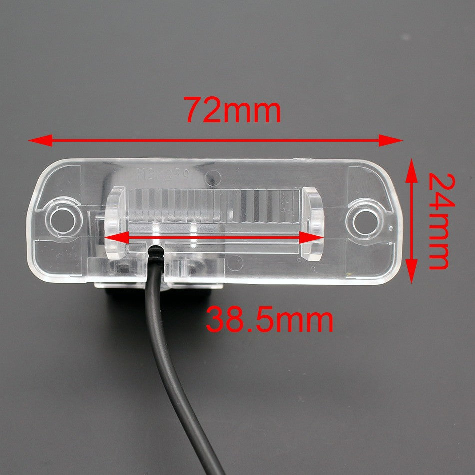 Camera marsarier Mercedes-Benz, lampa numar, HD Night Vision, 170° Fisheye