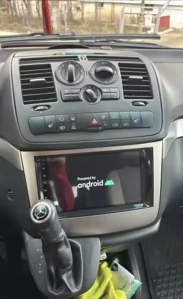 Navigație Mercedes, Android, Ecran 9 inch, Carplay / Android Auto
