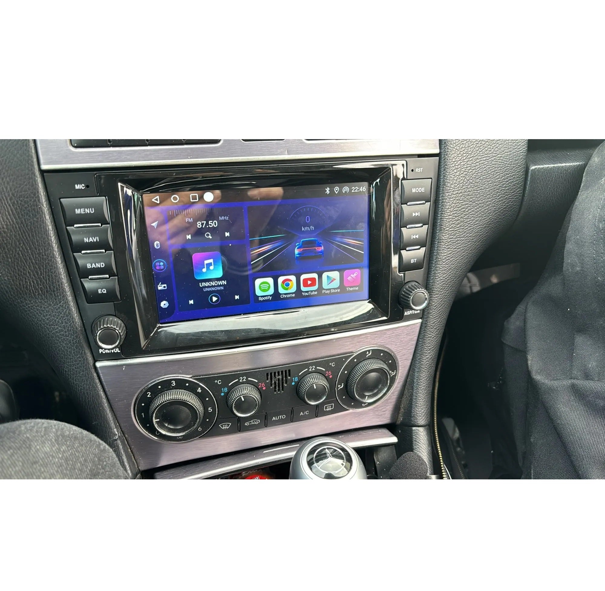 Navigatie C-class w203 (2004-20007), Android, Ecran 7 inch, 4GB RAM 64GB, 8core