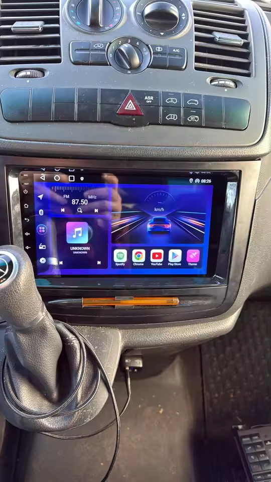 Navigație Mercedes, Android, Ecran 9 inch, Carplay / Android Auto