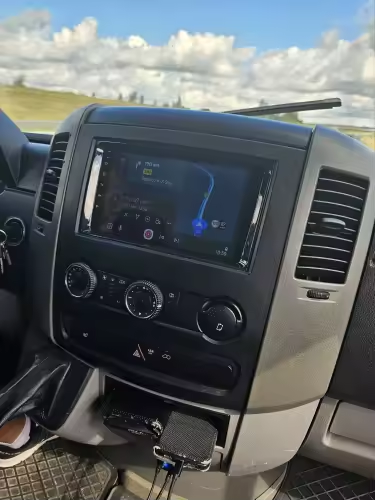 Navigație Mercedes, Android, Ecran 9 inch, Carplay / Android Auto