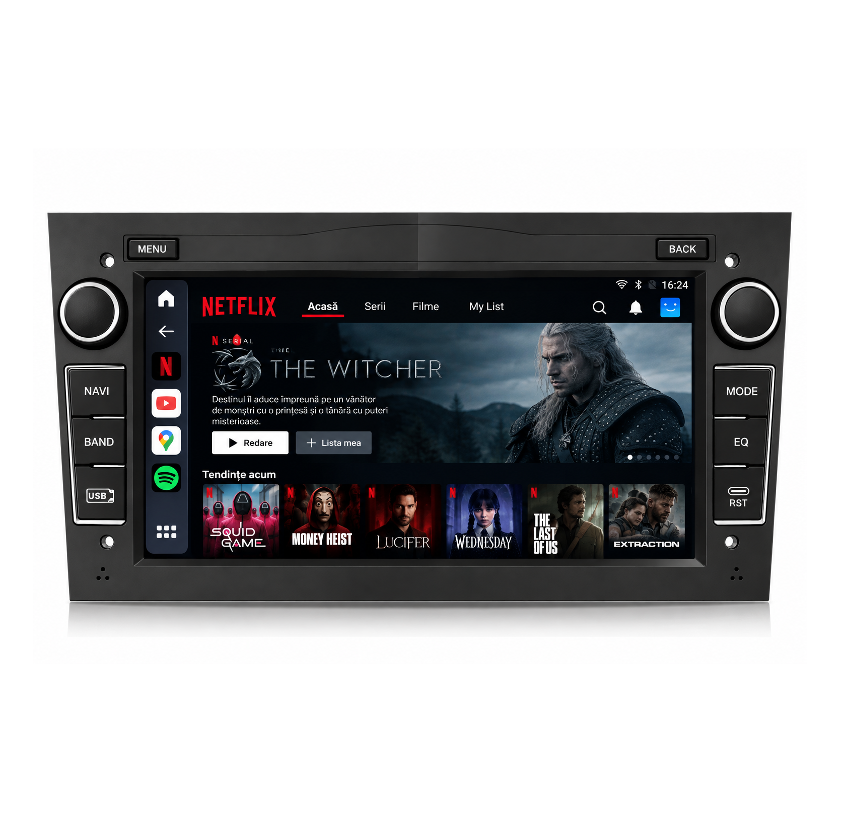 Navigatie Opel Astra H, Corsa, Antara, Meriva, Vivaro, Zafira  Android, Ecran 7", Carplay / Android auto