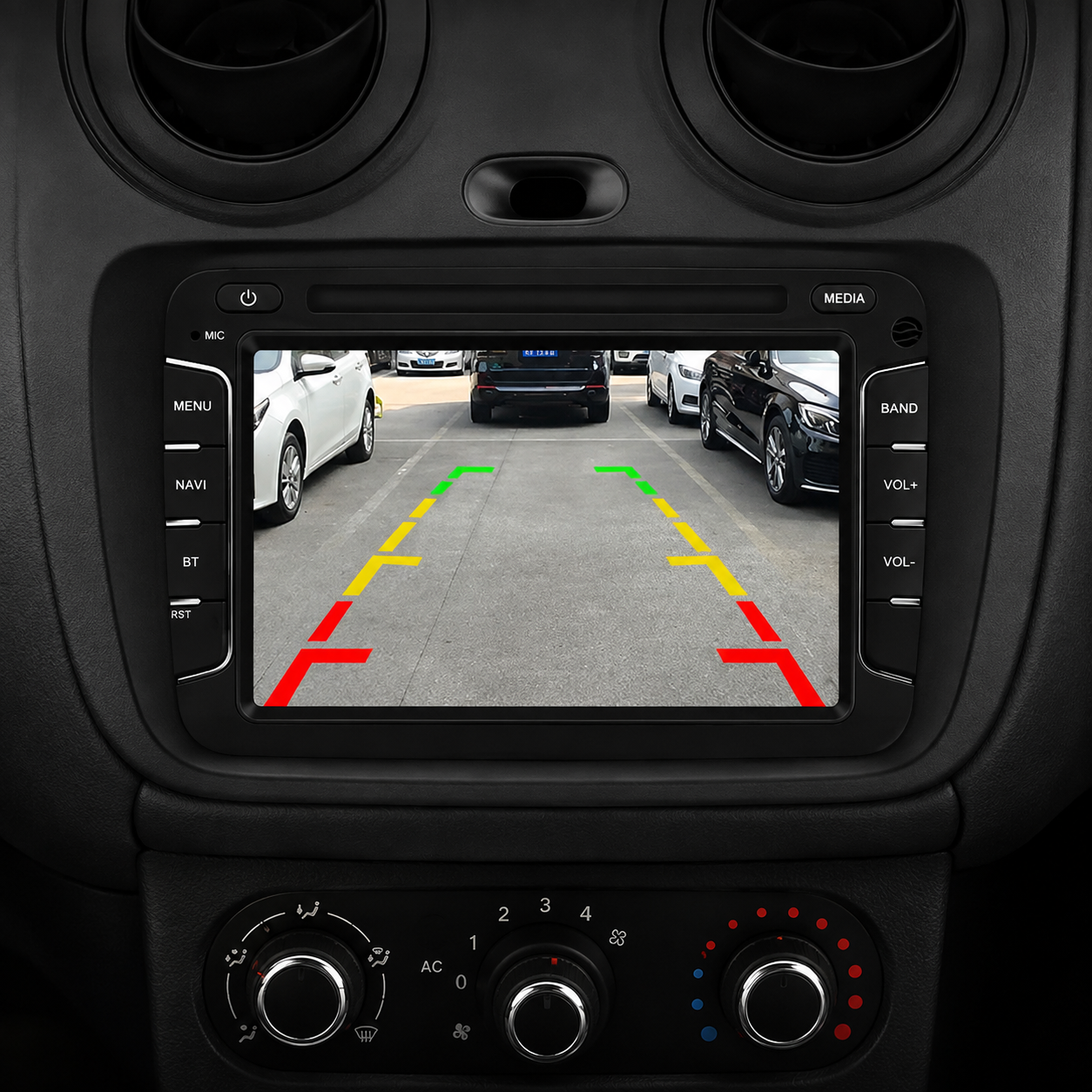 Navigatie Dacia Logan, Duster, Sandero, Dokker (2010-2020) 4GB RAM, Android 15, carplay / android auto