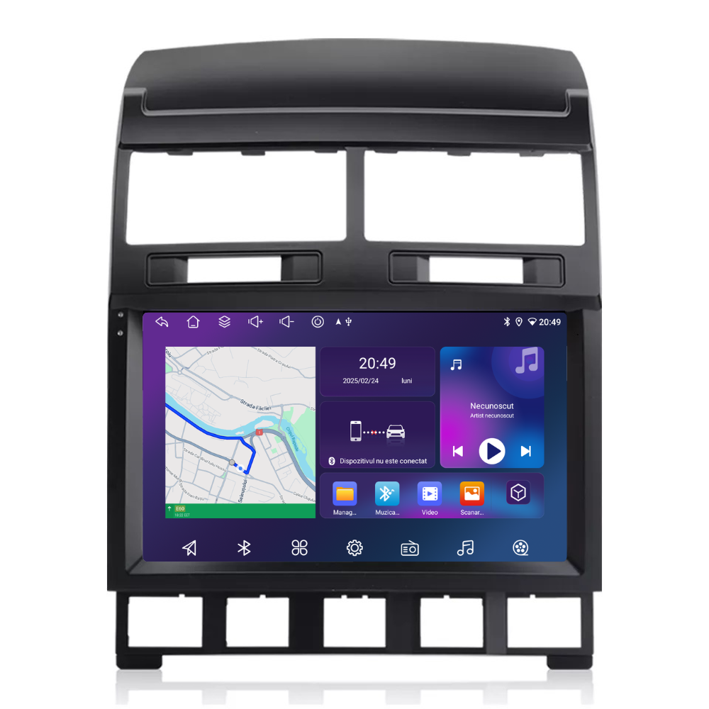 Navigatie Volkswagen Touareg (2002-2010), Android, Ecran 9", Carplay / Android auto