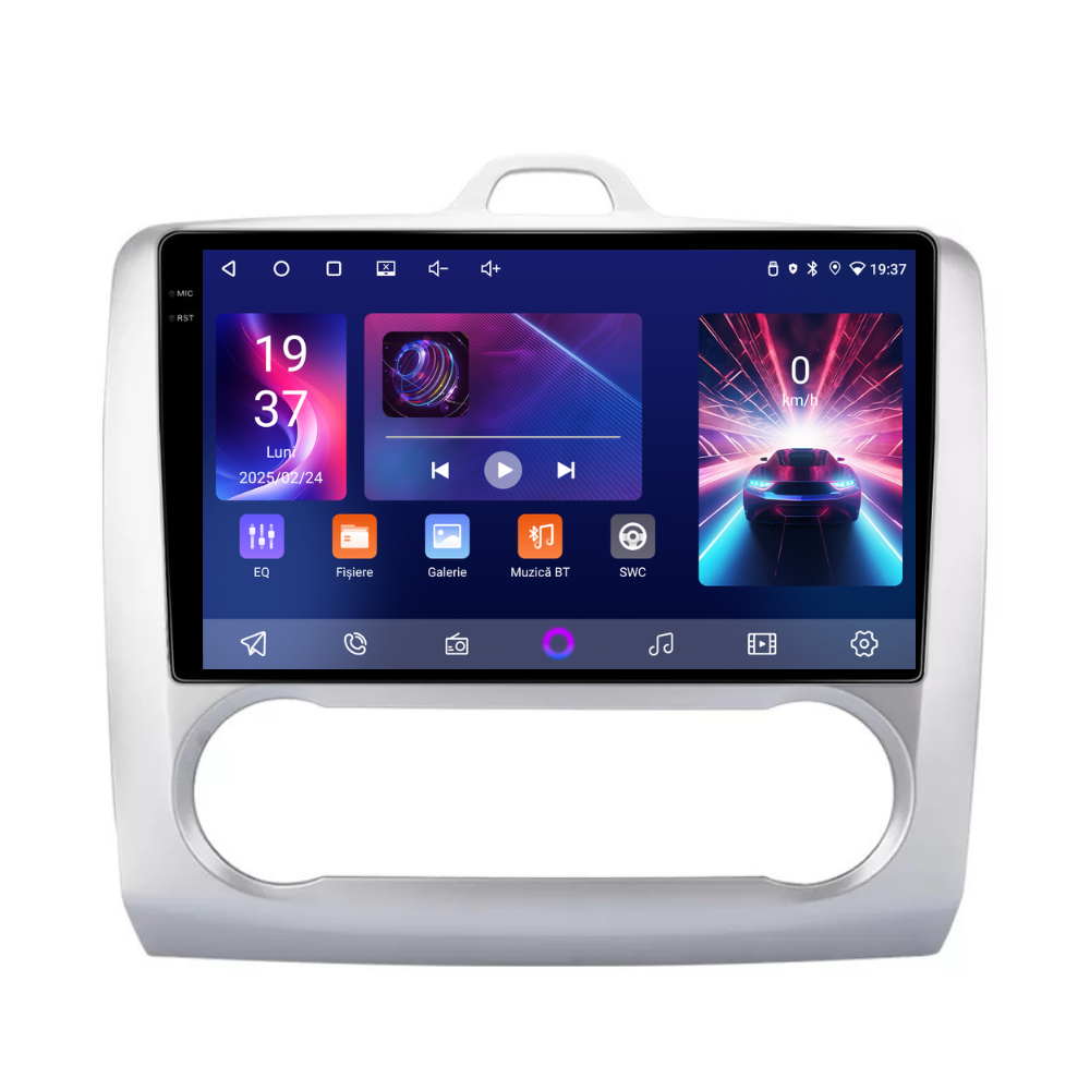 Navigatie Ford Focus 2 (2004-2012), Android, Ecran 9", Carplay / Android auto