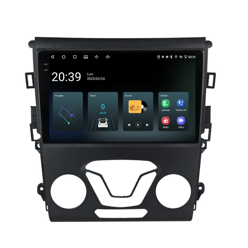 Navigatie Ford Mondeo (2014-2022), Android, Ecran 9", carplay / android auto