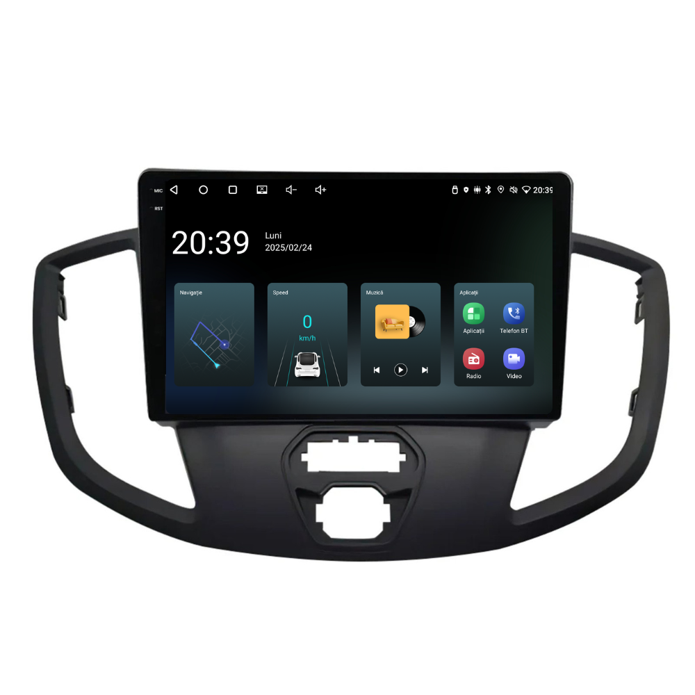 Navigatie Ford Transit (2014-2020), Android, Ecran 9", Carplay / Android auto