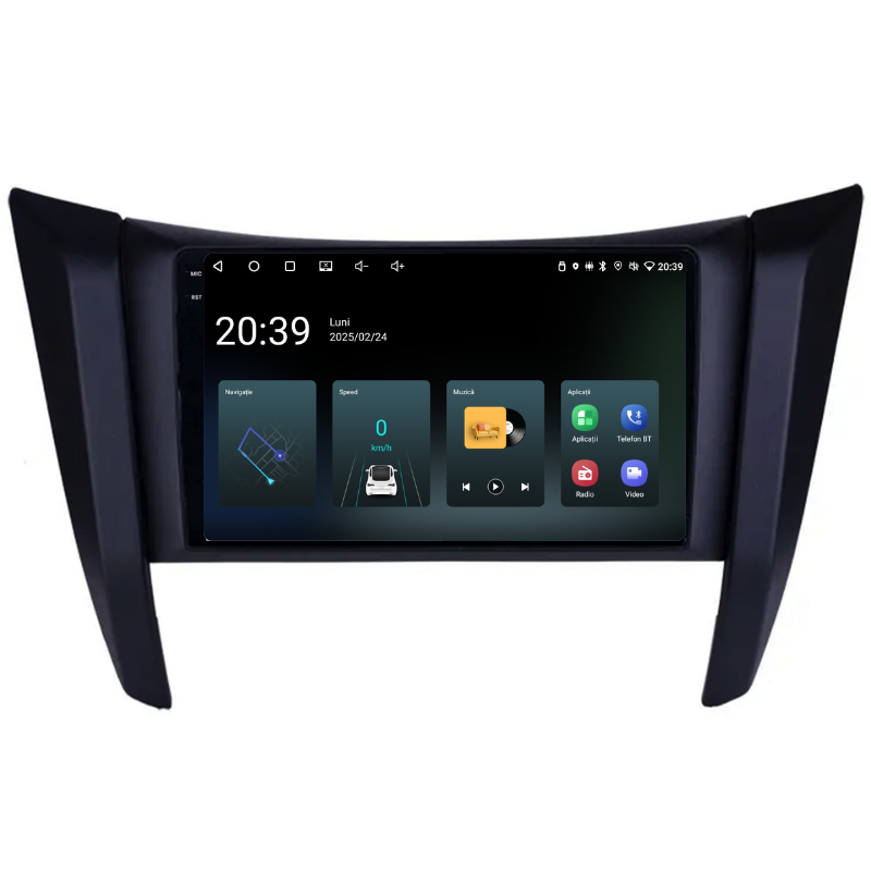 Navigatie Nissan Navara (2015-2022), Ecran 9 inch, Carplay / Android auto, Youtube, Waze