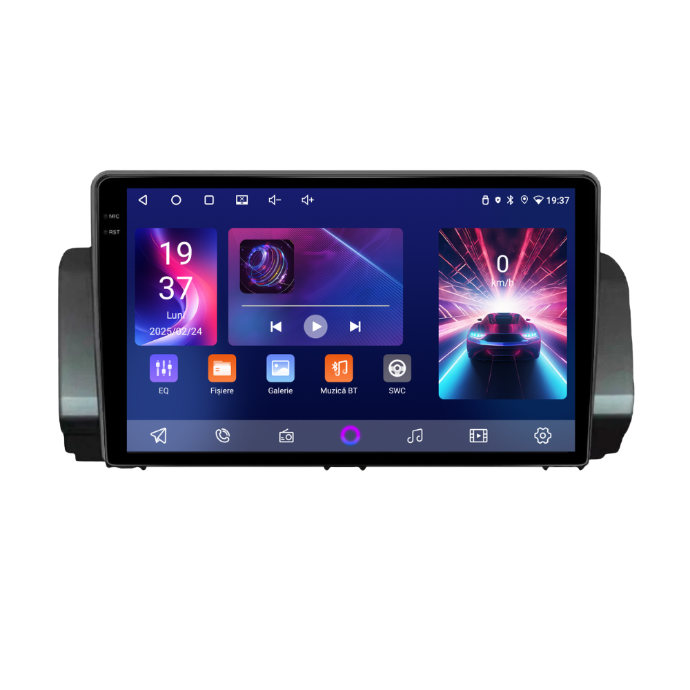 Navigatie Dacia Logan / Sandero / Jokker (2021+) Android, Ecran 10", Carplay / Android auto