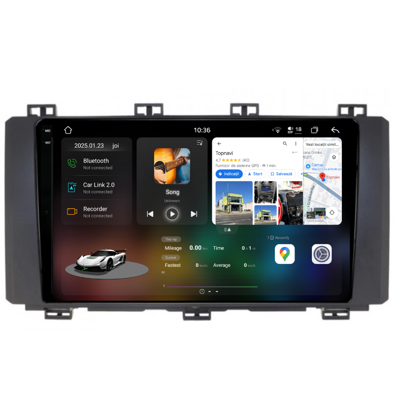 Navigatie Seat Ateca (2016-2021), Ecran 9 inch, Carplay / Android auto, Youtube, Waze