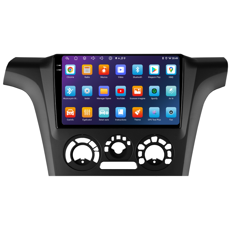 Navigatie Mitsubishi Outlander (2001-2005), Ecran 10 inch, Carplay / Android auto, Youtube, Waze