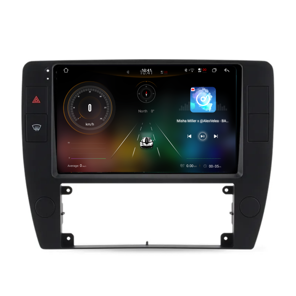 Navigatie Volkswagen Passat B5 (2000-2005), Android, Ecran 9", Carplay / Android Auto