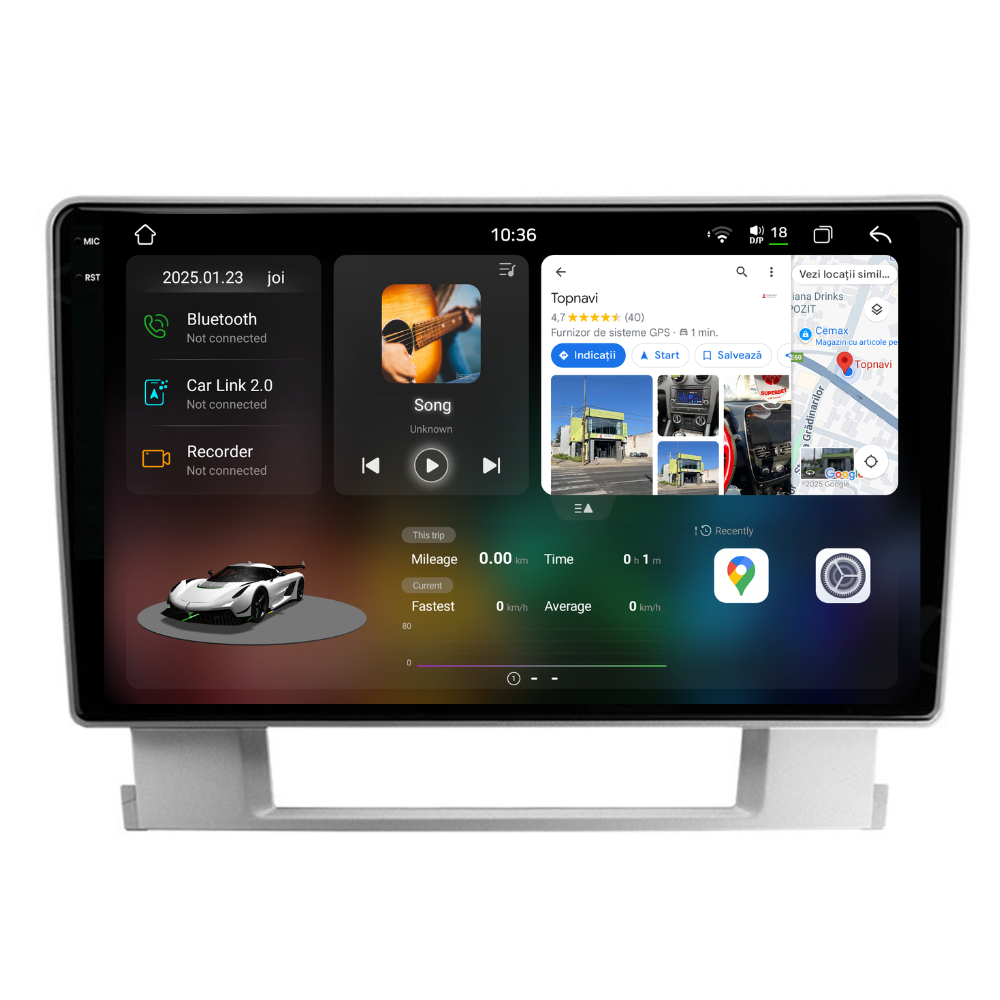 Navigatie Opel Astra J (2009-2018),Android, Ecran 9", Carplay / Android auto