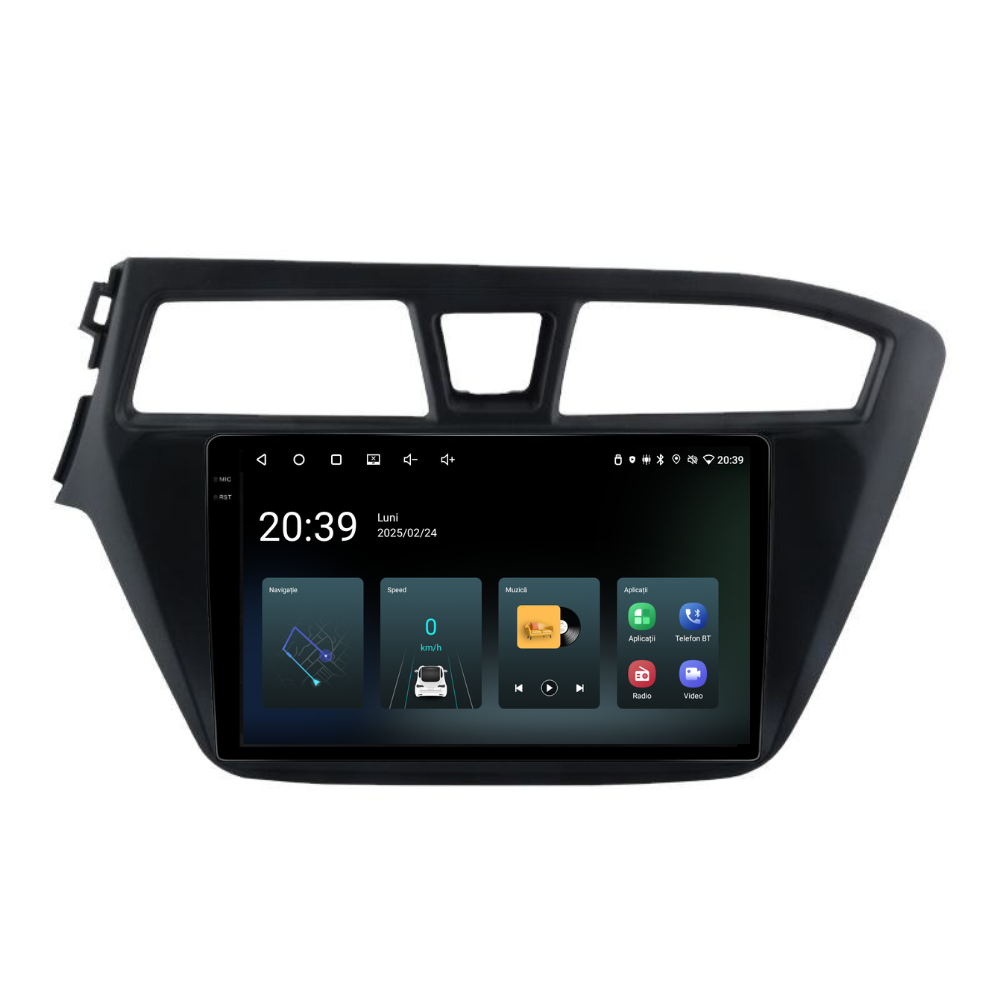 Navigatie Hyundai I20 (2014-2018), Ecran 9", Carplay / Android Auto