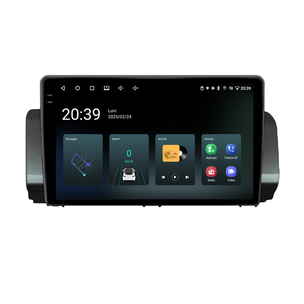 Navigatie Dacia Logan / Sandero / Jokker (2021+) Android, Ecran 10", Carplay / Android auto