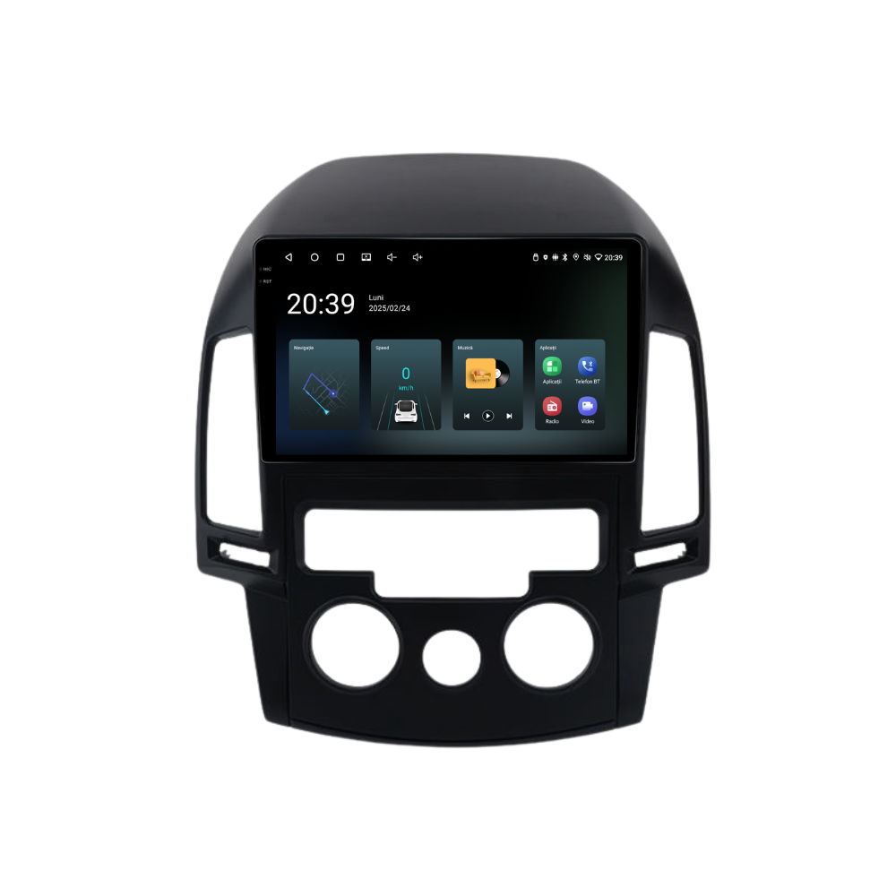 Navigatie Hyundai i30 (2007-2012), Ecran 9", Carplay / Android Auto