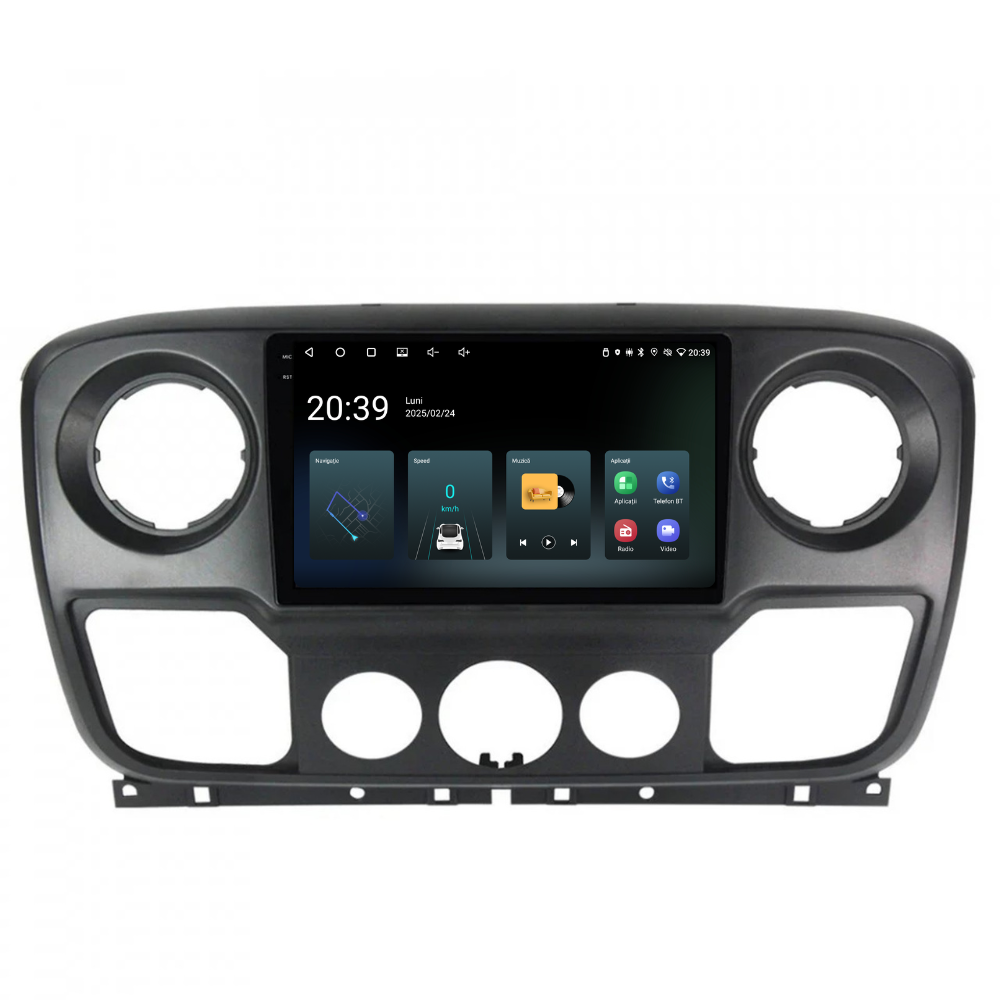 Navigatie Opel Movano, Renault Master, Nissan NV400 (2010-2020), Ecran 10", Carplay / Android auto