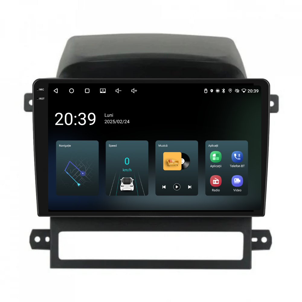 Navigatie Chevrolet Captiva (2006-2011), Ecran 9", Carplay / Android auto