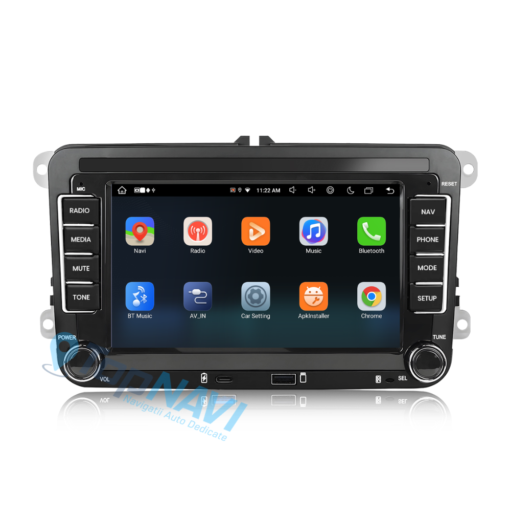Navigatie Volkswagen Golf 5, Ecran 7 inch, 2GB RAM 32GB, carplay / android auto