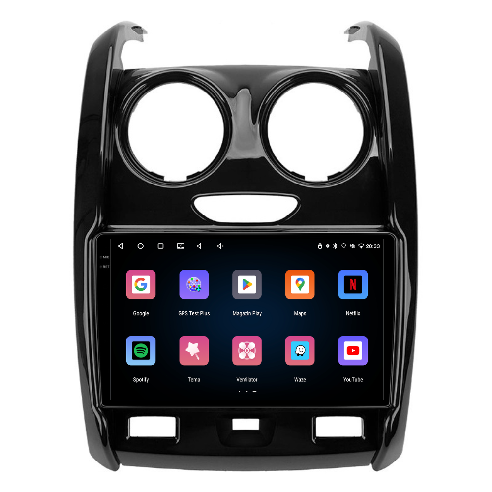 Navigație Dacia Duster (2012-2019), Android, Ecran 9", Carplay / Android auto