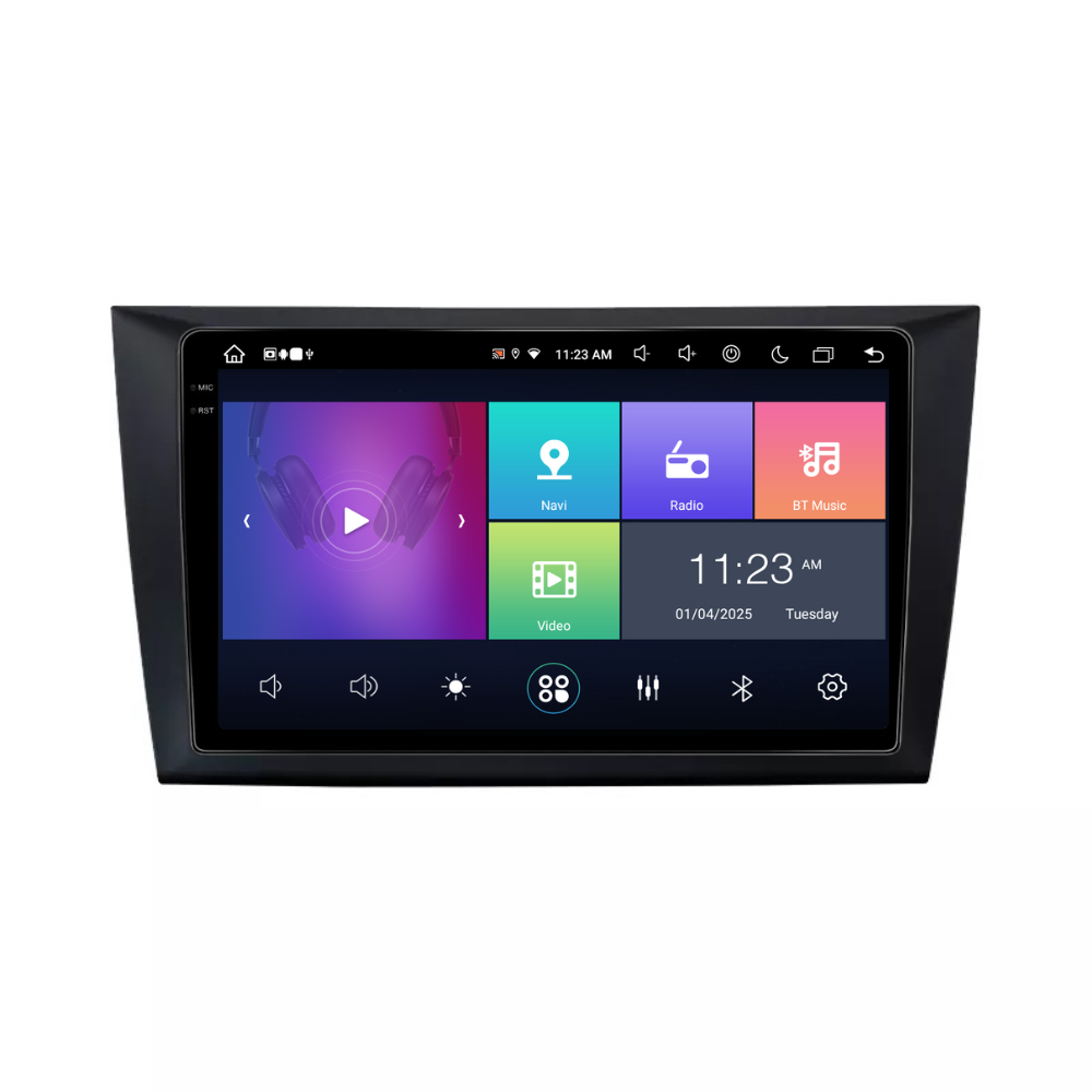 Navigatie Volkswagen Golf 6 (2009-2013), Android, Ecran 9", carplay / android auto