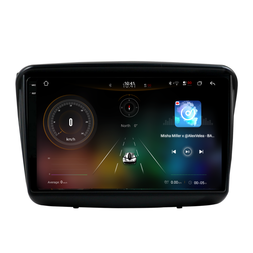Navigatie Mitsubishi Pajero Sport (2006-2013), Ecran 9 inch, Carplay / Android auto, Youtube, Waze