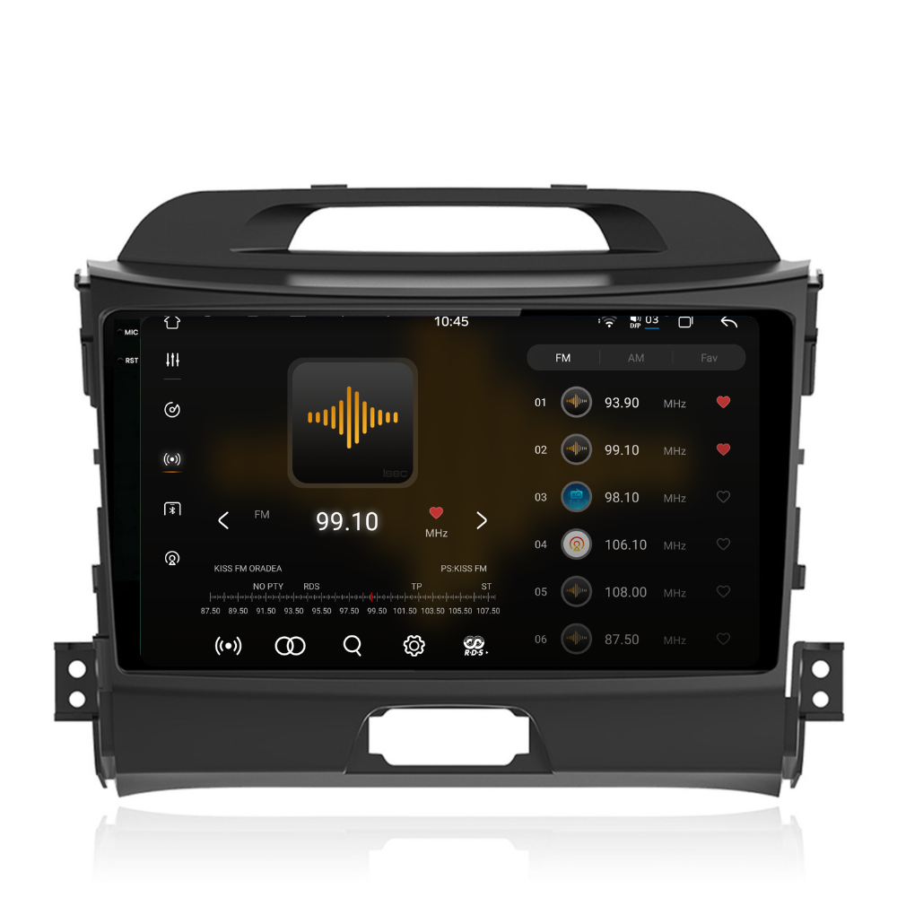 Navigatie Kia Sportage (2010-2016), Ecran 9 inch, Carplay / Android Auto, Youtube, Waze