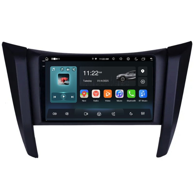 Navigatie Nissan Navara (2015-2022), Ecran 9 inch, Carplay / Android auto, Youtube, Waze