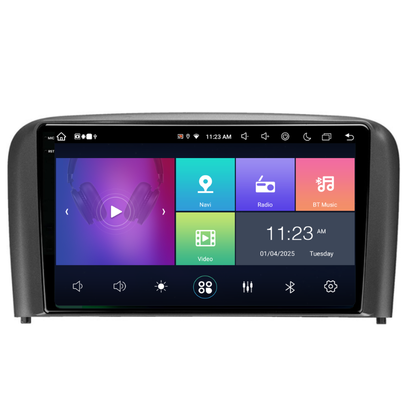 Navigatie Volvo S80 (1998-2004), Ecran 9 inch, Carplay / Android auto, Youtube, Waze