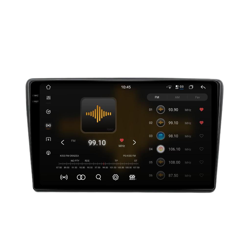 Navigatie Citroen C5 (2008-2017), Ecran 10", Carplay / Android Auto