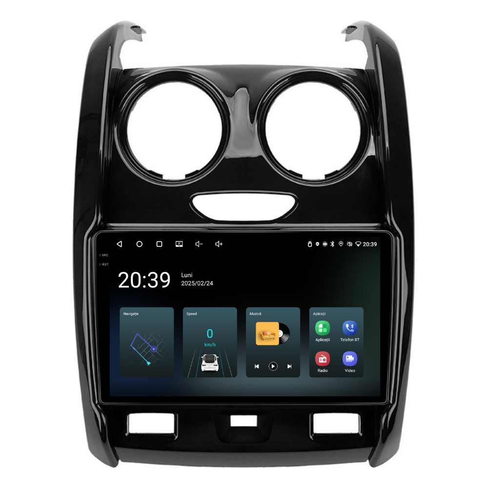 Navigație Dacia Duster (2012-2019), Android, Ecran 9", Carplay / Android auto