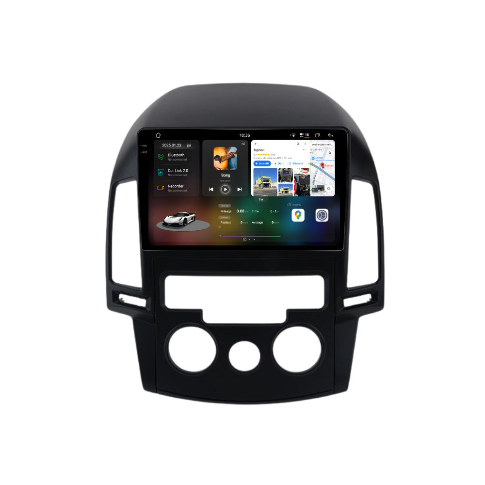 Navigatie Hyundai i30 (2007-2012), Ecran 9", Carplay / Android Auto