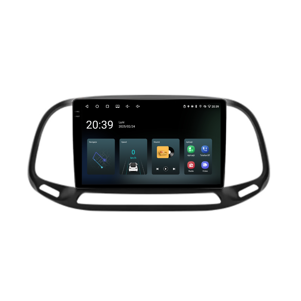 Navigatie Fiat Doblo (2015-2019), Ecran 9", Carplay / Android auto