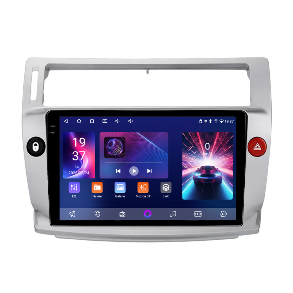 Navigatie Citroen C4 (2004-2009), Ecran 9", Carplay / Android auto