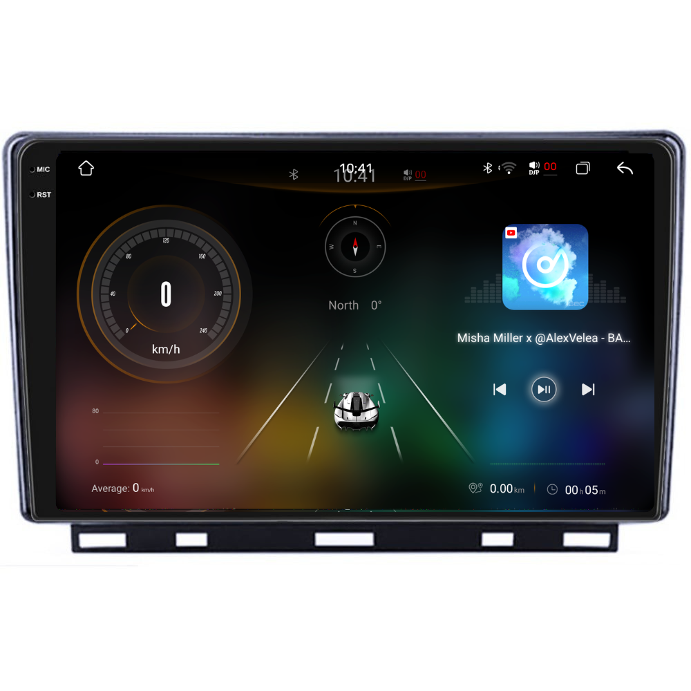 Navigatie Renault Clio 5 (2019+), Ecran 9", Carplay / Android auto