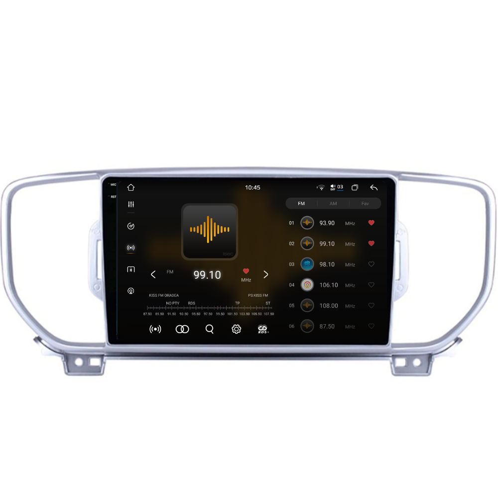 Navigatie Kia Sportage (2016-2021), Ecran 9 inch, Carplay, Android auto / Youtube Waze