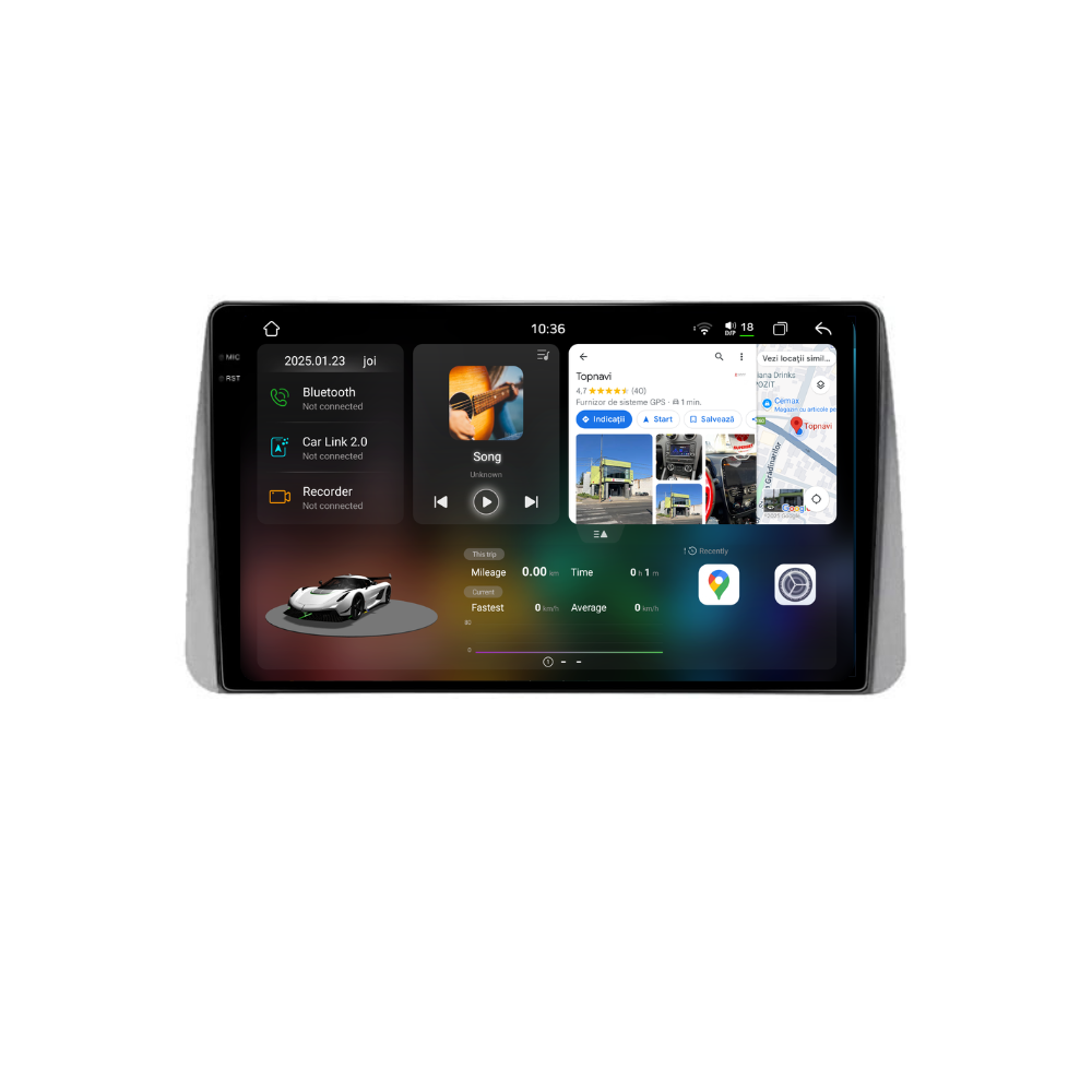 Navigatie Fiat Tipo (2016-2020), Ecran 9", Carplay / Android Auto